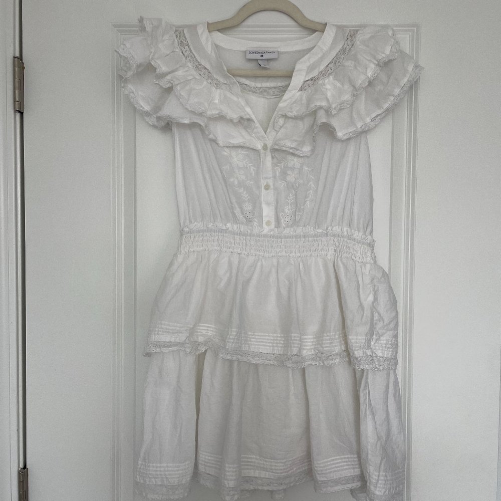 White LoveShackFancy Dress